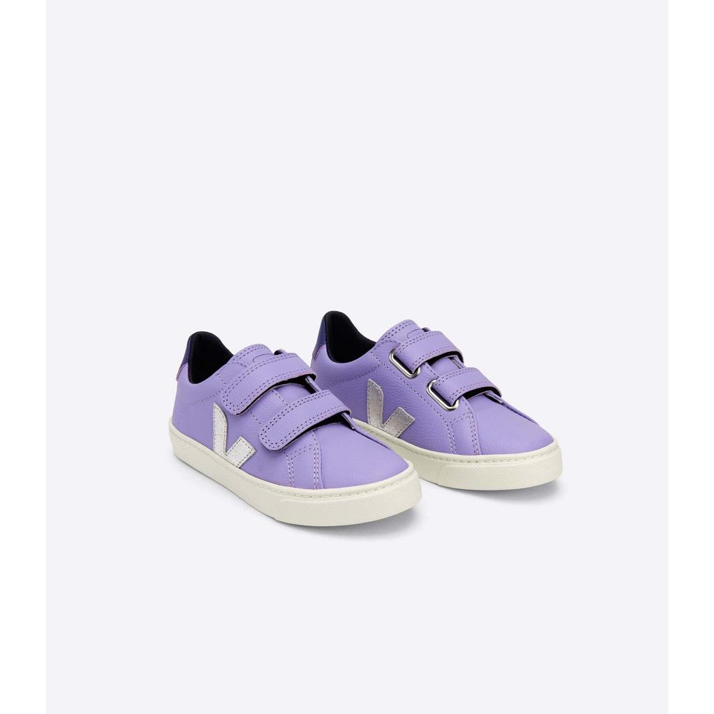 Purple Kids' Veja ESPLAR CHROMEFREE Shoes | AU 722LIS